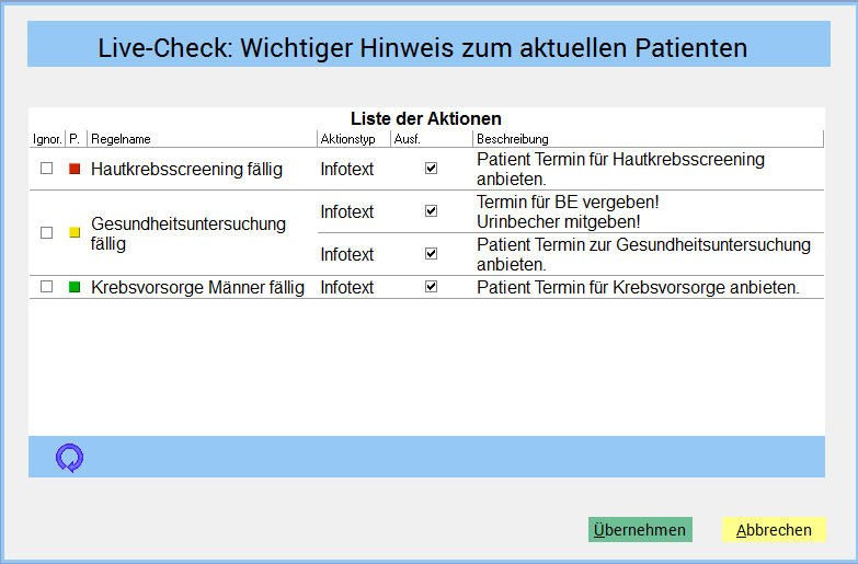 TURBOMED Live-Check